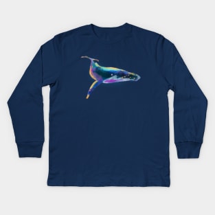 Whale! Kids Long Sleeve T-Shirt